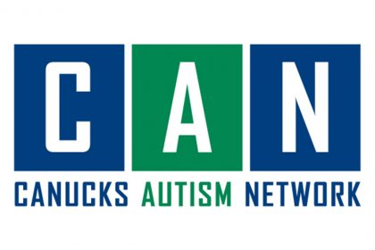 The logo for Canucks Autism Network.